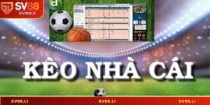 Kèo Nhà Cái SV88 - Cơ Hội Tham Gia Cá Cược Đa Dạng Năm 2025